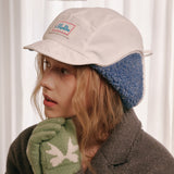 Sprinkle Teddy Reversible Trooper Hat (White)