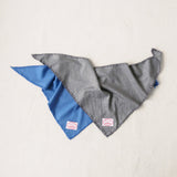 Wool Stitch Hair Scarf_Grey