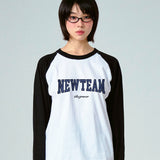 [UNISEX]NEW TEAM Raglan Long Sleeve T-shirt