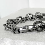 ss-A RBox x Double chain bracelet_silver