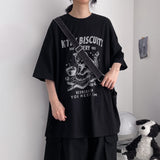 ベーカリーキャット ボクシーフィット 半袖Tシャツ (3 colors) H&L