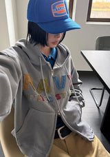 KITSCH APPLIQUE HOODIE