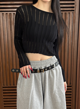 [Unisex] Belted sweat bermuda pants(3color)