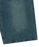 MUD WASHING DENIM SHORT