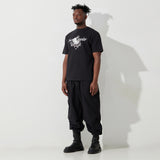 Silver Apple T-shirt (Black)