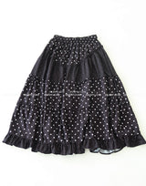 Dot Dot Dot Cancan Long Skirt