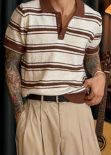 Striped Ribbed Knit 3COLOR