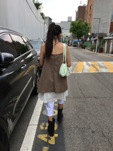Elm check dress (2color)