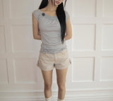 Etin Roll-Up Short Pants