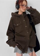 [MADE] Movant Hooded Bomber Jacket