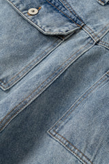 Glide Wide Cargo Denim (3color) (No.1007)