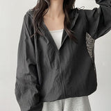 Summer Barlock 🩶 Side Mesh Barlock Hood Windbreaker