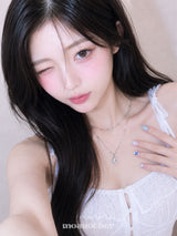 [S.Steel] Luna Chain Layered Necklace