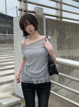Koren Bootcut Long Vintage Washing Denim Pants
