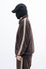 Selma Ethnic Fleece Set-up Track Top