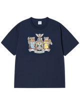 25FW NY HOMMAGE SHORT SLEEVE T-SHIRT DARK NAVY