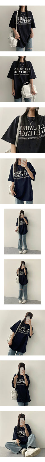 Nars lettering short-sleeved T-shirt
