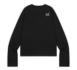 リアムレザーパッチロングスリーブT(2 COLOR)