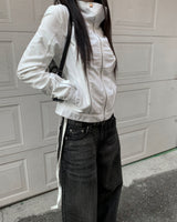 Form denim pants