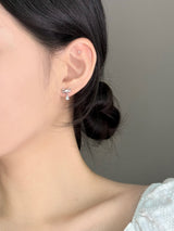 ダーリンリボンピアス/３色/キュービックドロップラブリー