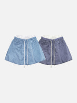 Pumpkin Stripe Layer Shorts (2c)