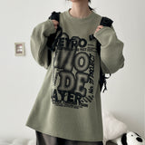 Modi Illustrated Printed Knit Long Sleeve T-shirt (3 colors) H&L