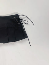janenne low-waist corset skirt (black)