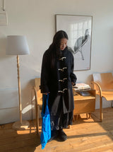 Kithe Quilted Hood Duffel Long Coat