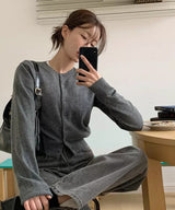 キャッシュベーシックカーディガン