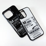 Fresh Love Delivery Label Phone Case (WH)