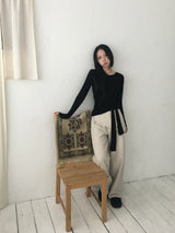 Glam Layering Tie Long Sleeve (4c)