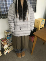 ウールラップスカート