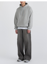 Authentic Relaxed Basic Hoodie Gray