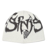 PSYCHE JACQUARD BEANIE IVORY(CV2FSUAB20A)
