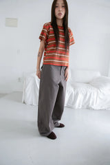 fall button pocket wide pants(2colors)