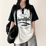 ANDY Color ラグランボタンカラー 半袖Tシャツ