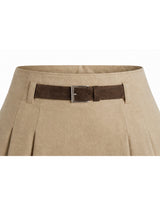 [PRE- FALL] Léa Lace Layered Pleated Mini Skirt Black