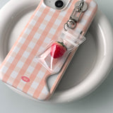 Apricot Grid Card Hard Case
