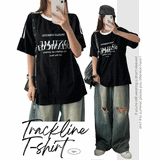 Durang トラックライン半袖Tシャツ