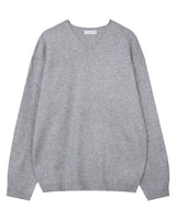 Washable Basic V-neck Knit