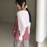 Racine Summer Ribbon String Shawl Bolero Cardigan