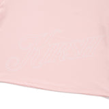 KIRSH LETTERING SLIM FIT T-SHIRT [SALMON]