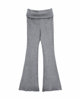 ben over low ribbed bootcut knit pt