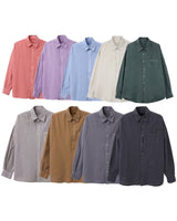 Stain Pigment Washing Shirt