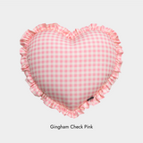 Heart Frill Dust-Free Cushions