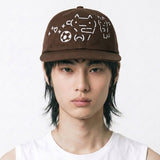 Emoji Cap [Brown Soccer Boy]