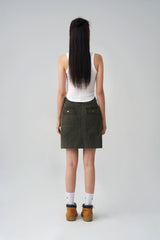 (W) over-pocket skirt