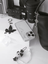 Dote on - silver mirror name case