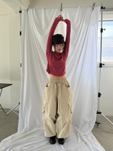 バルーンカーゴバンディングパンツ