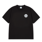 25SS ADLV SATURN LOGO SHORT SLEEVE T-SHIRT BLACK